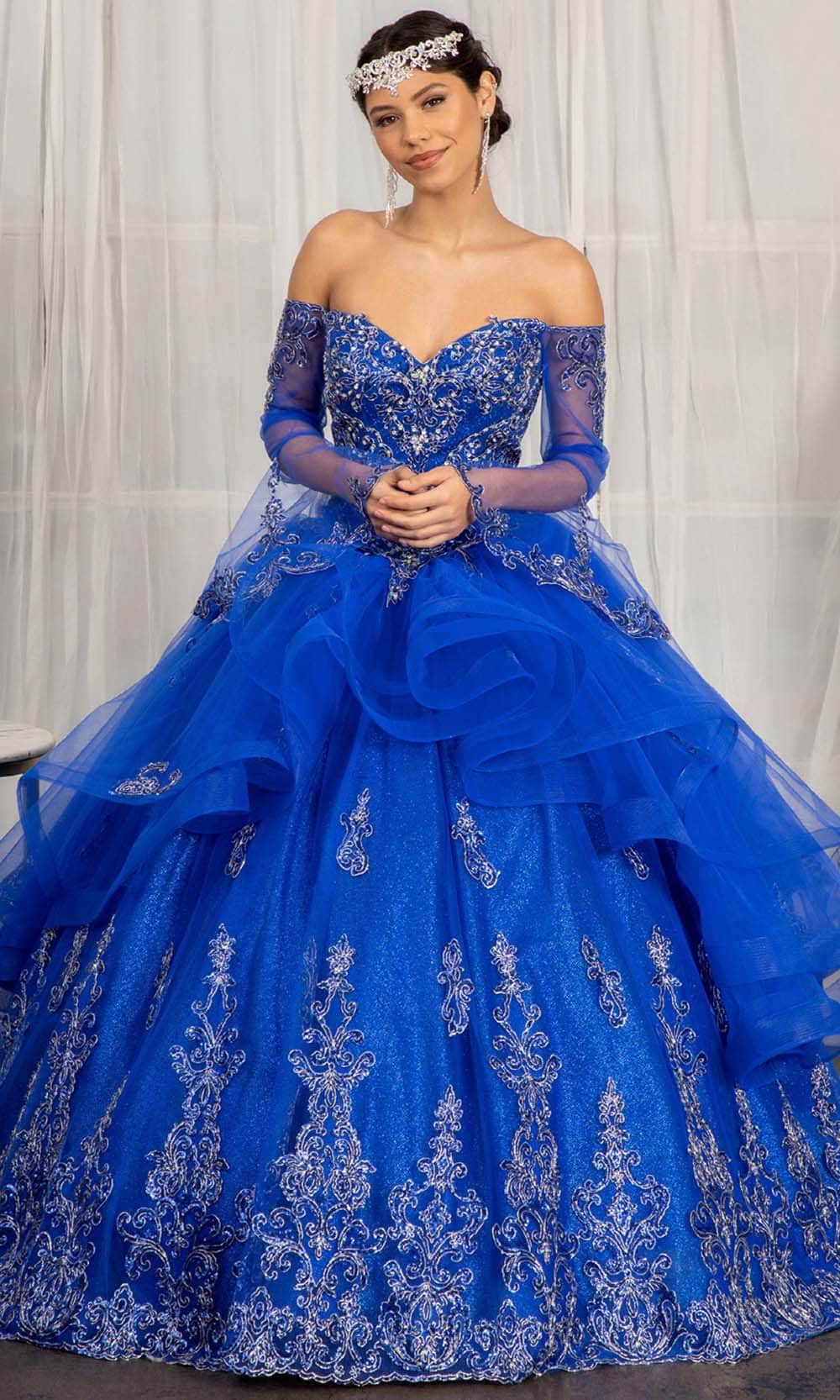 Royal Blue Mermaid Evening Dresses Long Sleeves Velvet Beads High Neck Prom  Gowns For Women 2023 African Gril Gala Party Wear From Veralove999, $109.94  | DHgate.Com